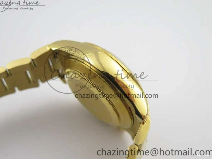 MiroTime 0306 Daytona 116589RBOW YG Rainbow Crystal BLF Best Edition Black Dial on YG Bracelet A SmoothTexture 3175